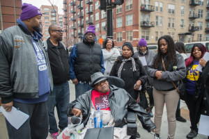 In Chicago, PAs and people with disabilities in the Home Services Program delivered over 1500 petition signatures demanding the release of our 48-cent raises. 