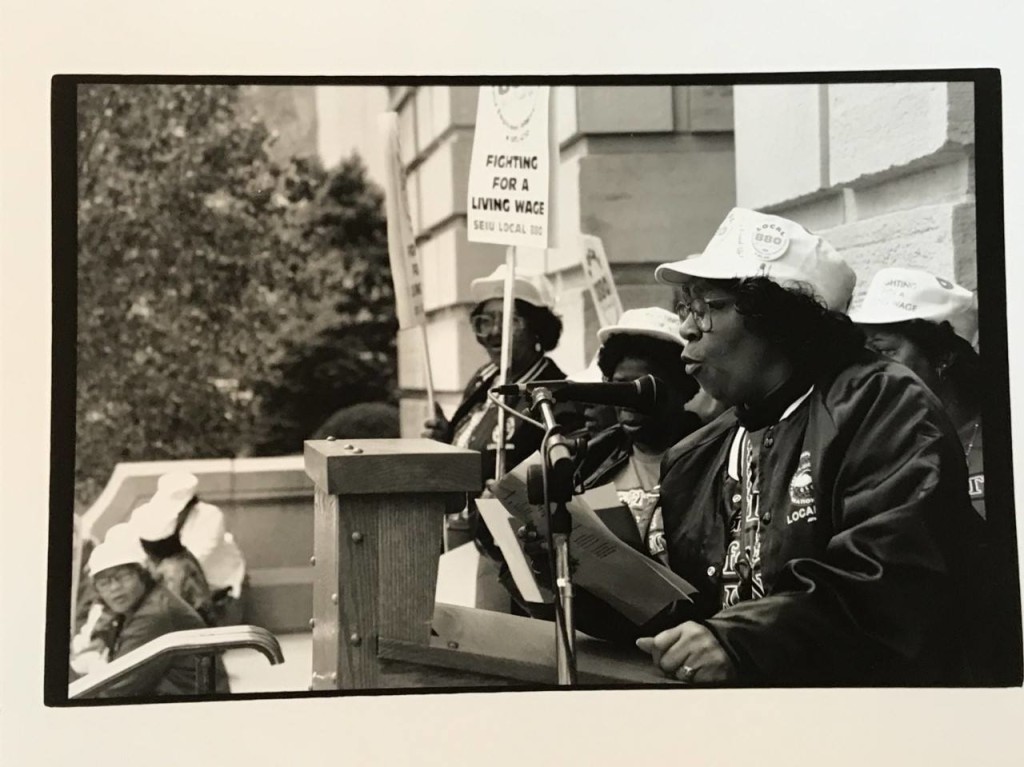 Helen Miller BW Capitol