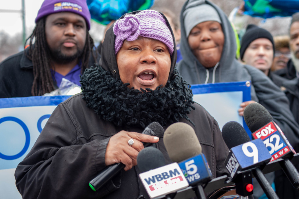 Chicago, Health systems, Hospital Code Blue, Hospitals, Janette Taylor, Jason Irvin, Labor, Protest, Rosanna Rodriguez, SEIU, SEIU HCII, Toni Preckwinkle, unions