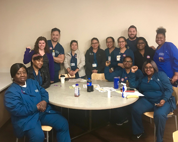 A majority of Mt. Sinai nurses demand to be recognized as part of SEIU Healthcare Illinois, June 6th, 2019. 