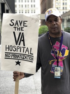 Reggie Wells, Environmental Management Service (EMS) at Jesse Brown VA for 14 years speaks out 