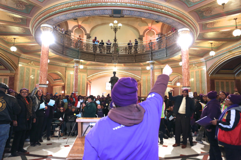 SEIU rotunda