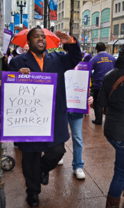 HCII Tax Day Protest at Sears 04_15_13