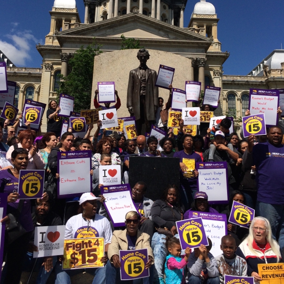 DORS Personal Assistants & MHH Workers Win Raises in Illinois Budget