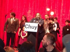 chuy victory-april speaking