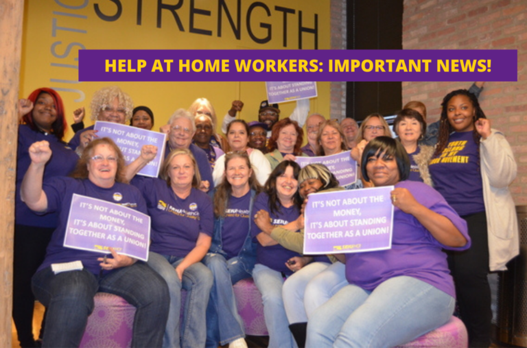 Help at Home Workers Pandemic Bonus Pay this Friday! SEIU Healthcare