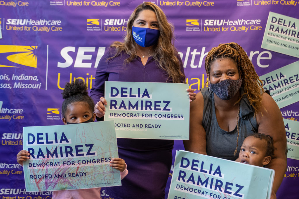 Delia Ramirez endorsement presser 04-19-22