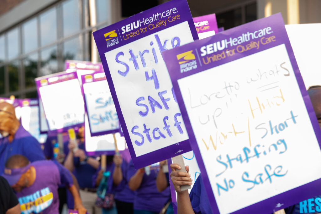 Loretto Hospital Strike Day 02 08-01-23