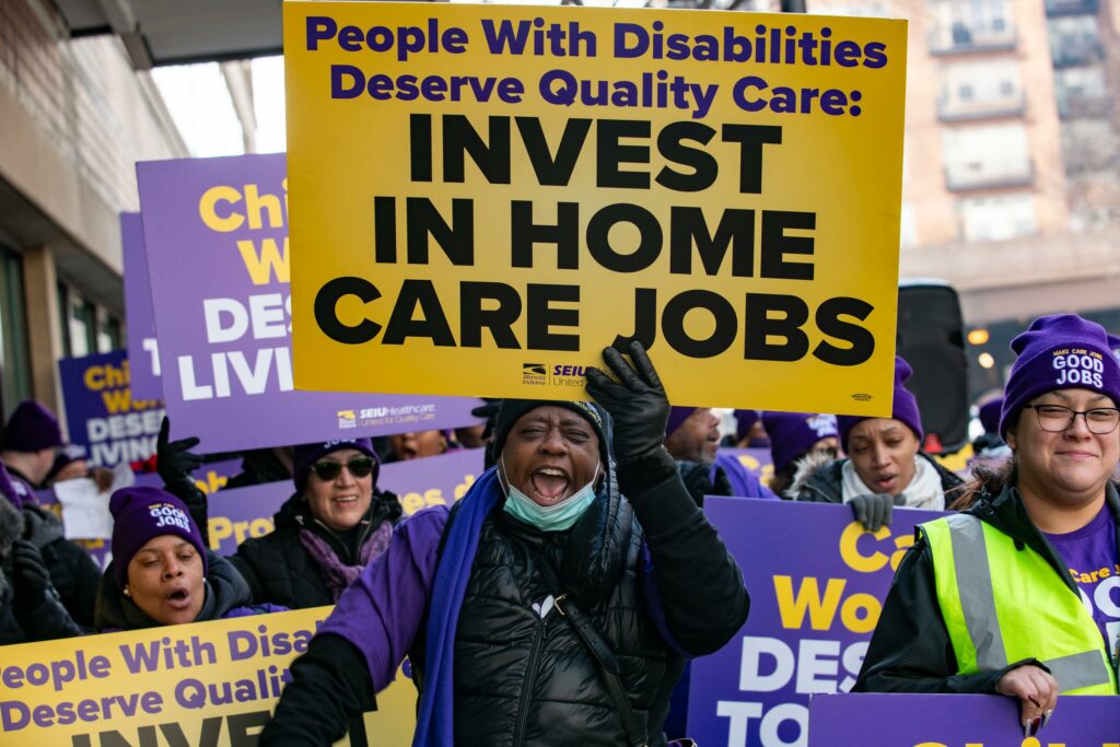23.12.11 Chicago Make Care Jobs Good Jobs Rally