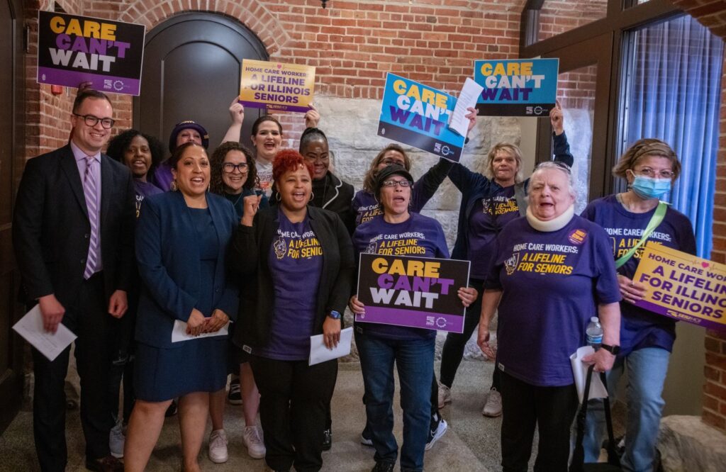 25.03.18 SEIU HCII Home Care Cant Wait Rally Springfield 14 smaller